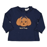 Maglietta Blu Cagnolino