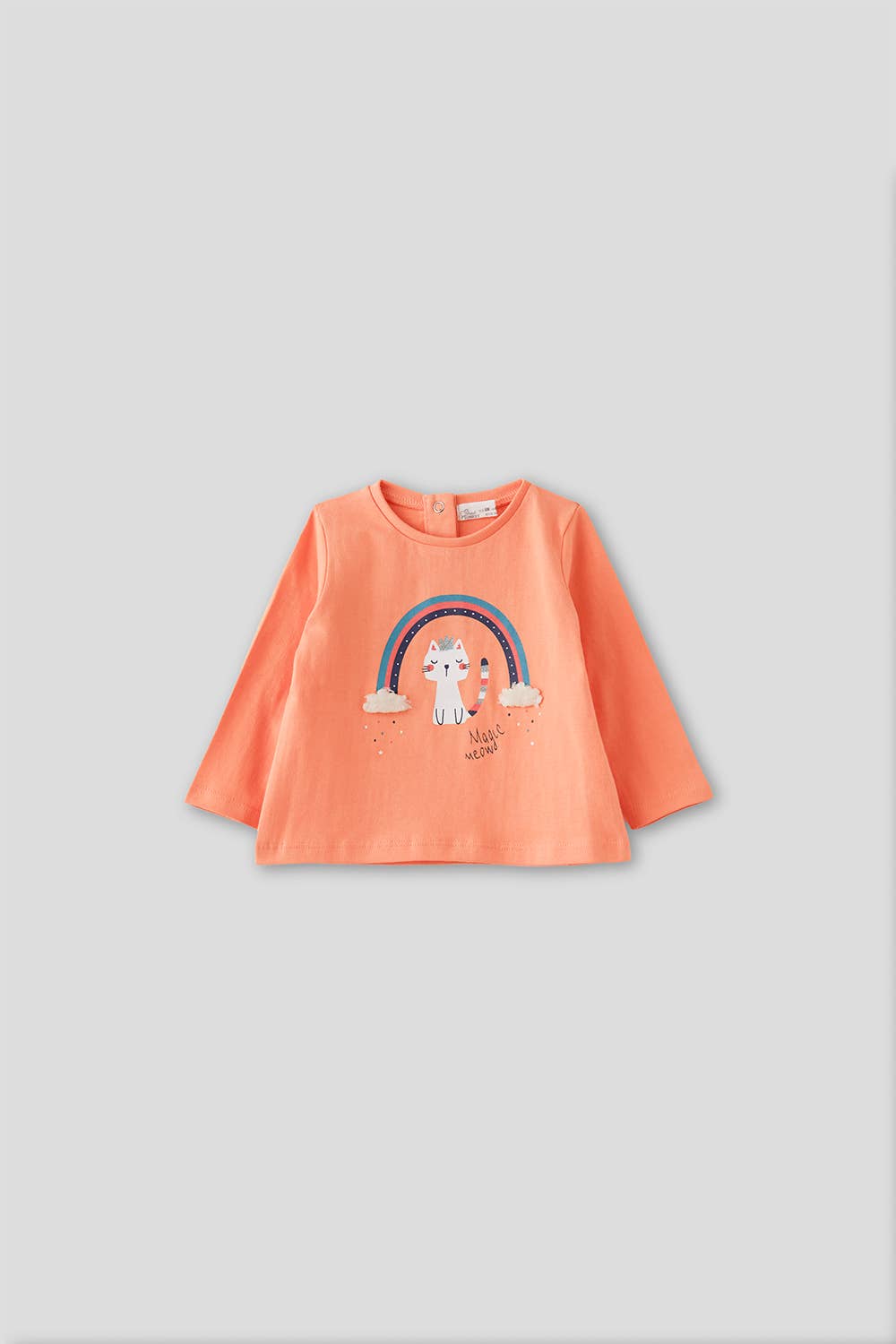 Maglietta Neonata streetmonkey arancio