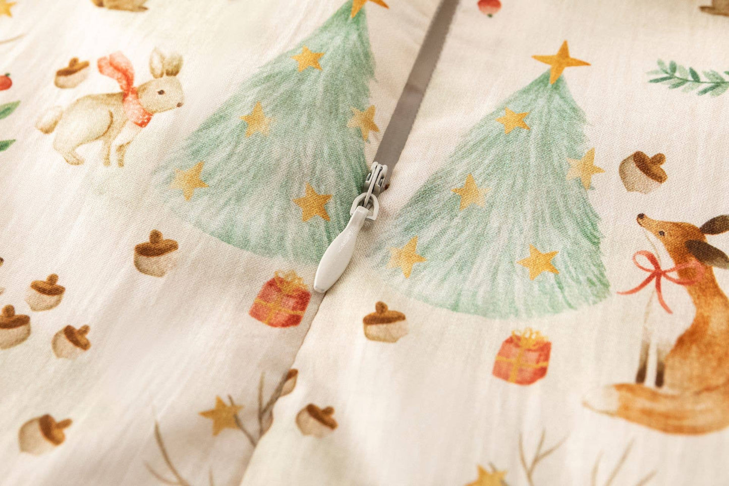 Abito Bosco maniche lunghe con colletto peter pan