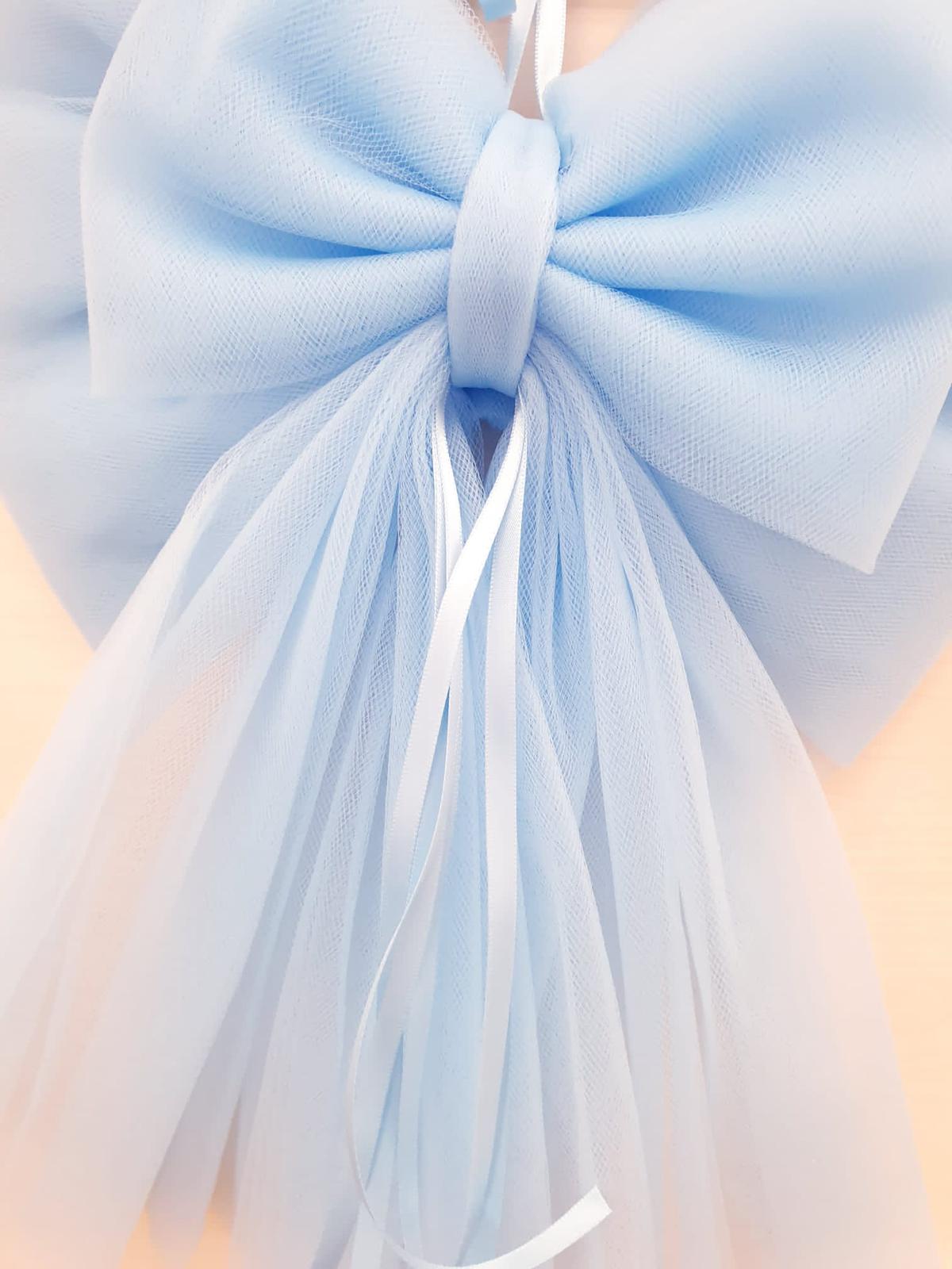 Fiocco Nascita in Tulle Nazareno Gabrielli