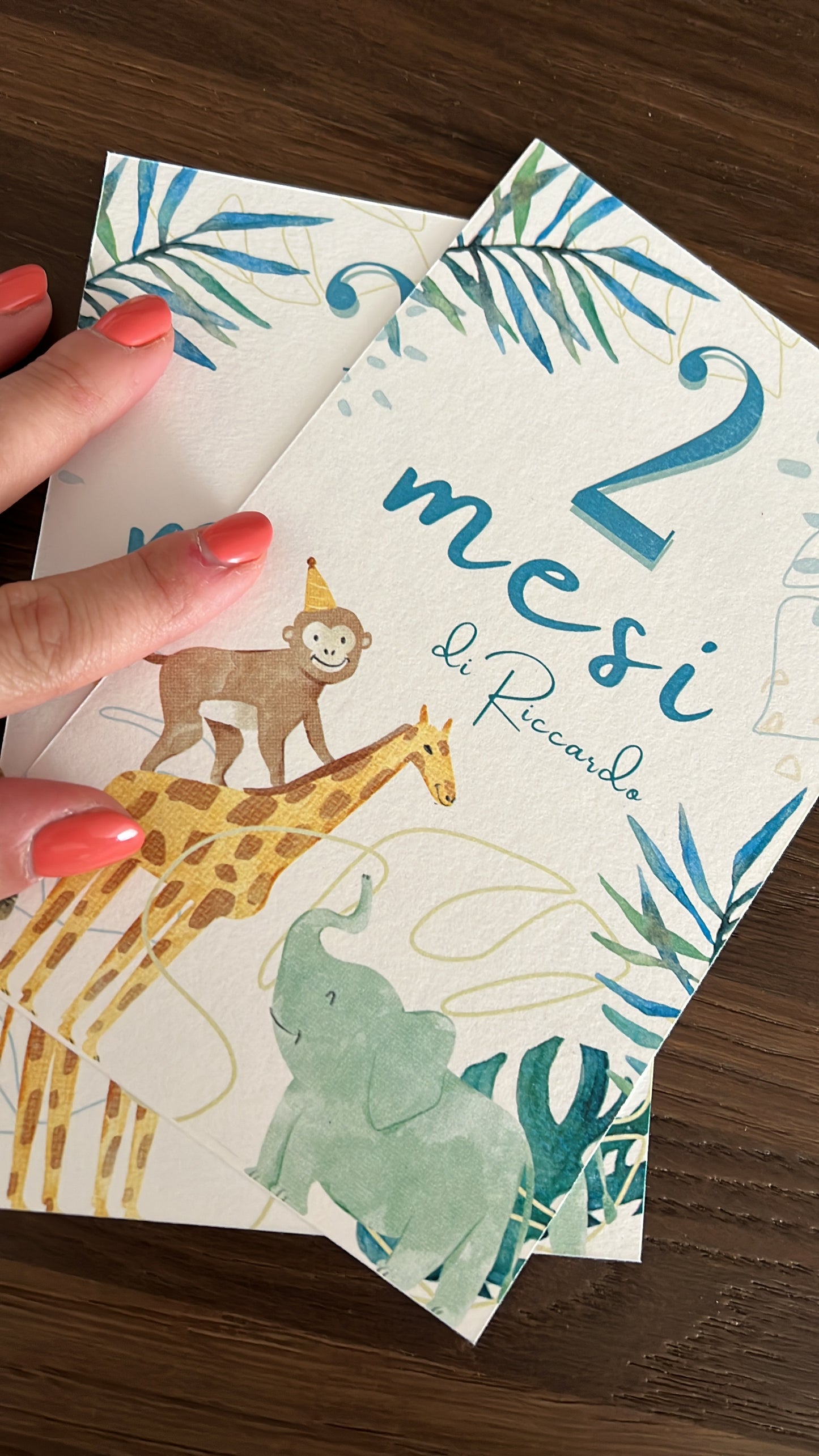 Carte Compi Mese in Cartoncino