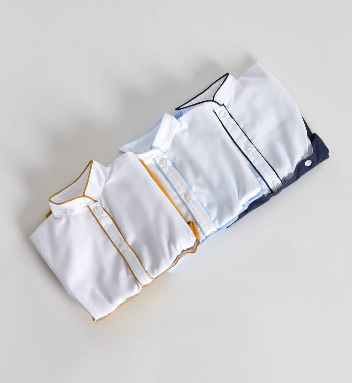 Completo Pantaloncino e Camicia Cotone CELESTE