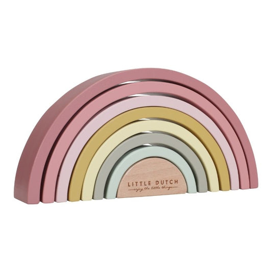 Rainbow - arcobaleno Legno Pink