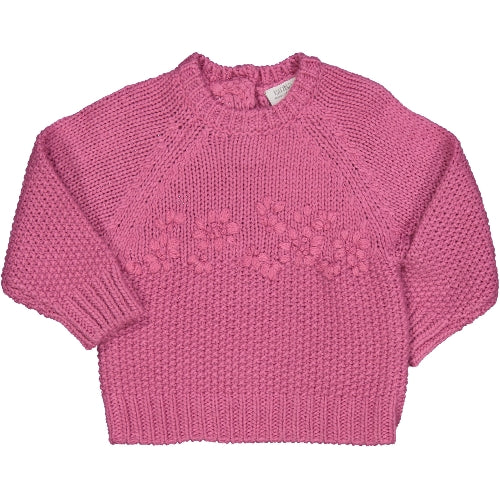 pullover Fucsia in maglia