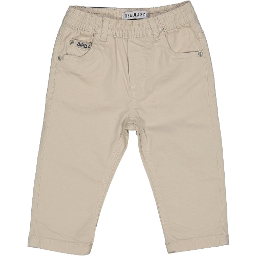 Pantalone lungo Basic sabbia