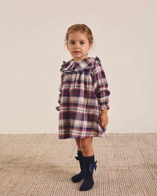 Abito in flanella tartan