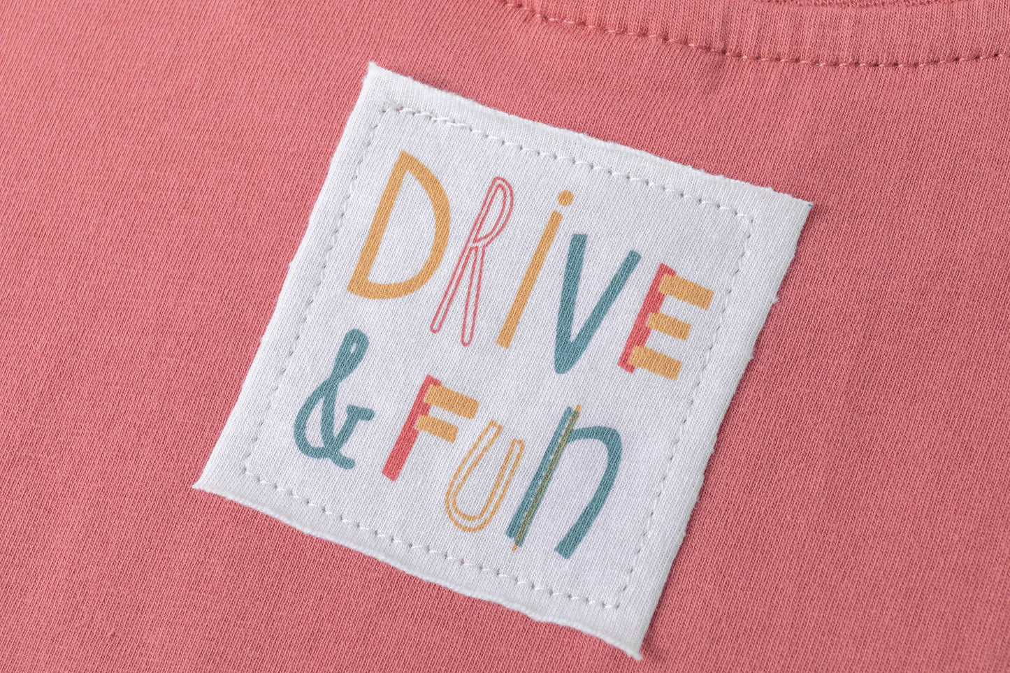 Maglietta a Maniche Corte Bordeaux 100% Cotone