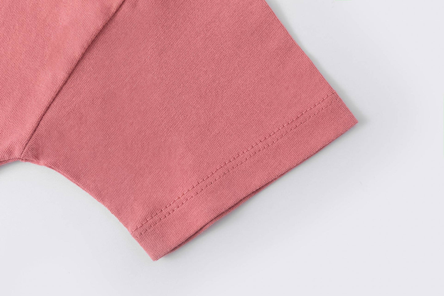 Maglietta a Maniche Corte Bordeaux 100% Cotone