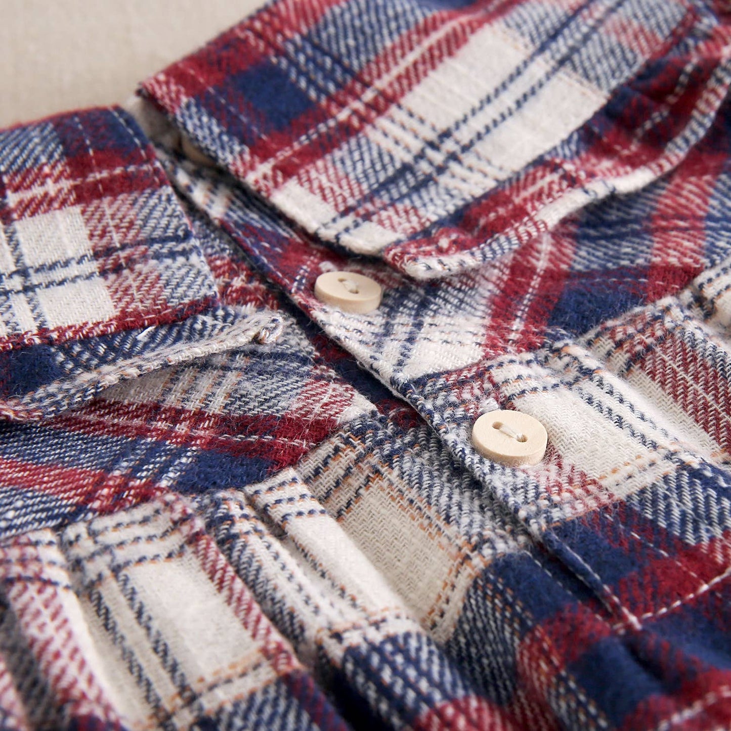 Abito in flanella tartan