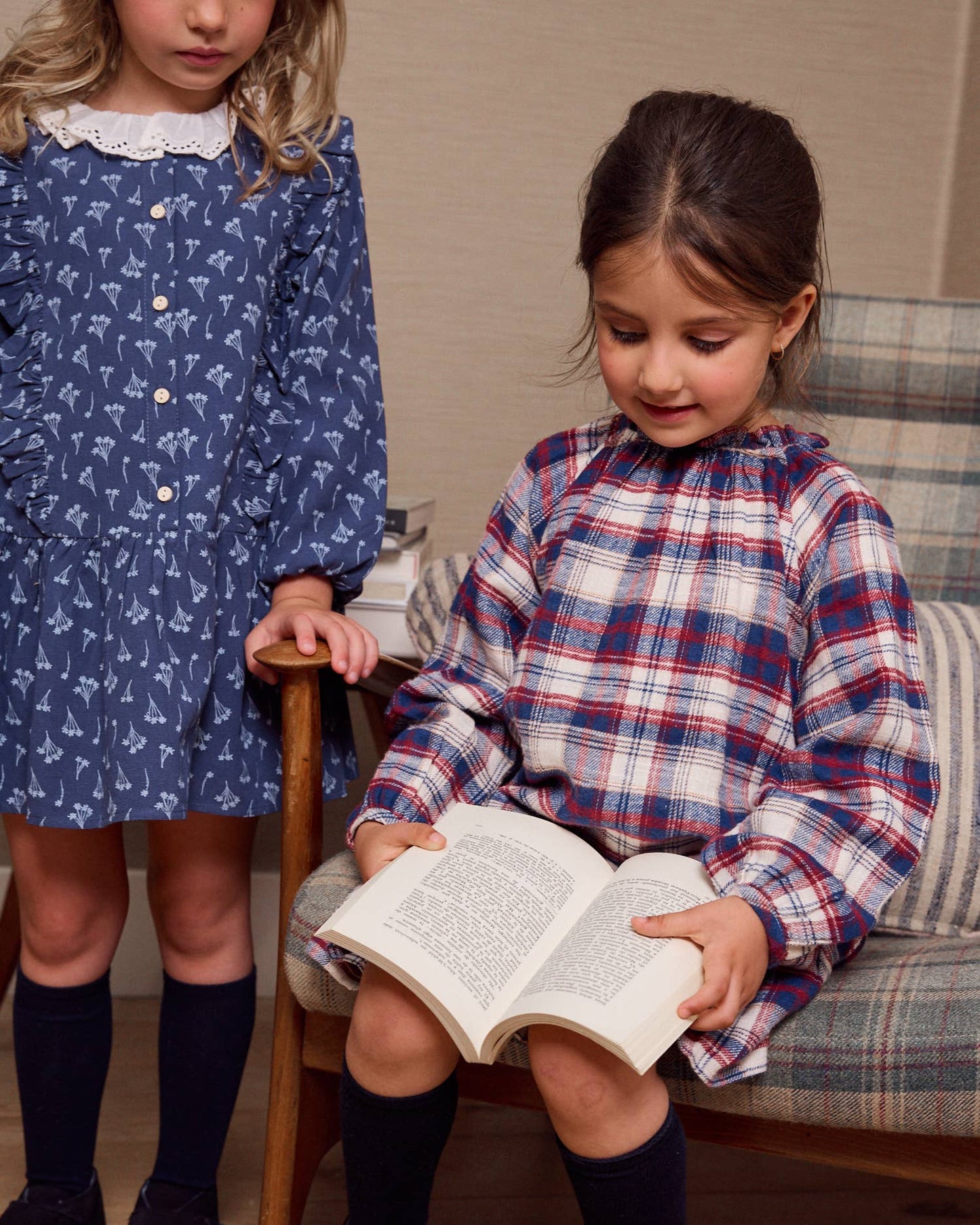 Abito in flanella tartan