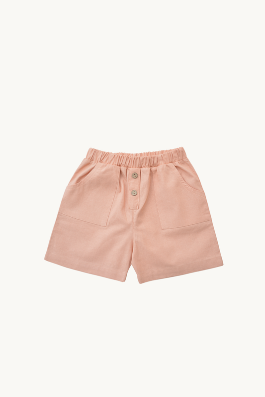 Pantaloncini per neonati/bambini Apricot 100% cotone OEKO-TEX