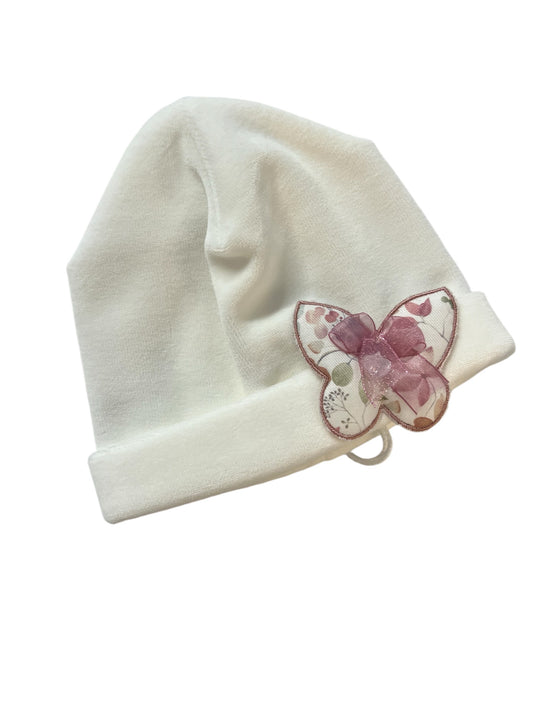 Cappello ciniglia Farfalle