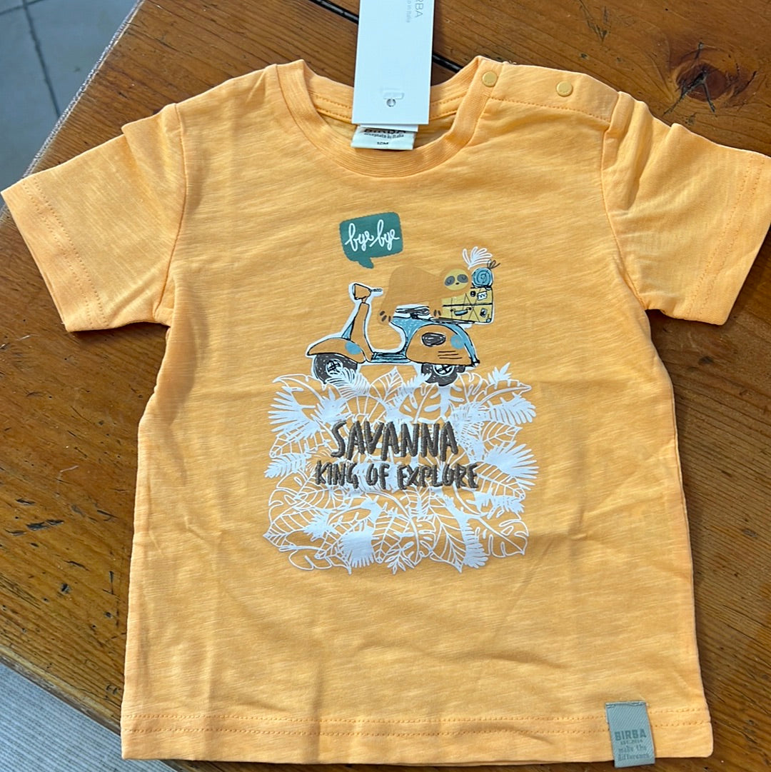 T-shirt manica corta Arancio