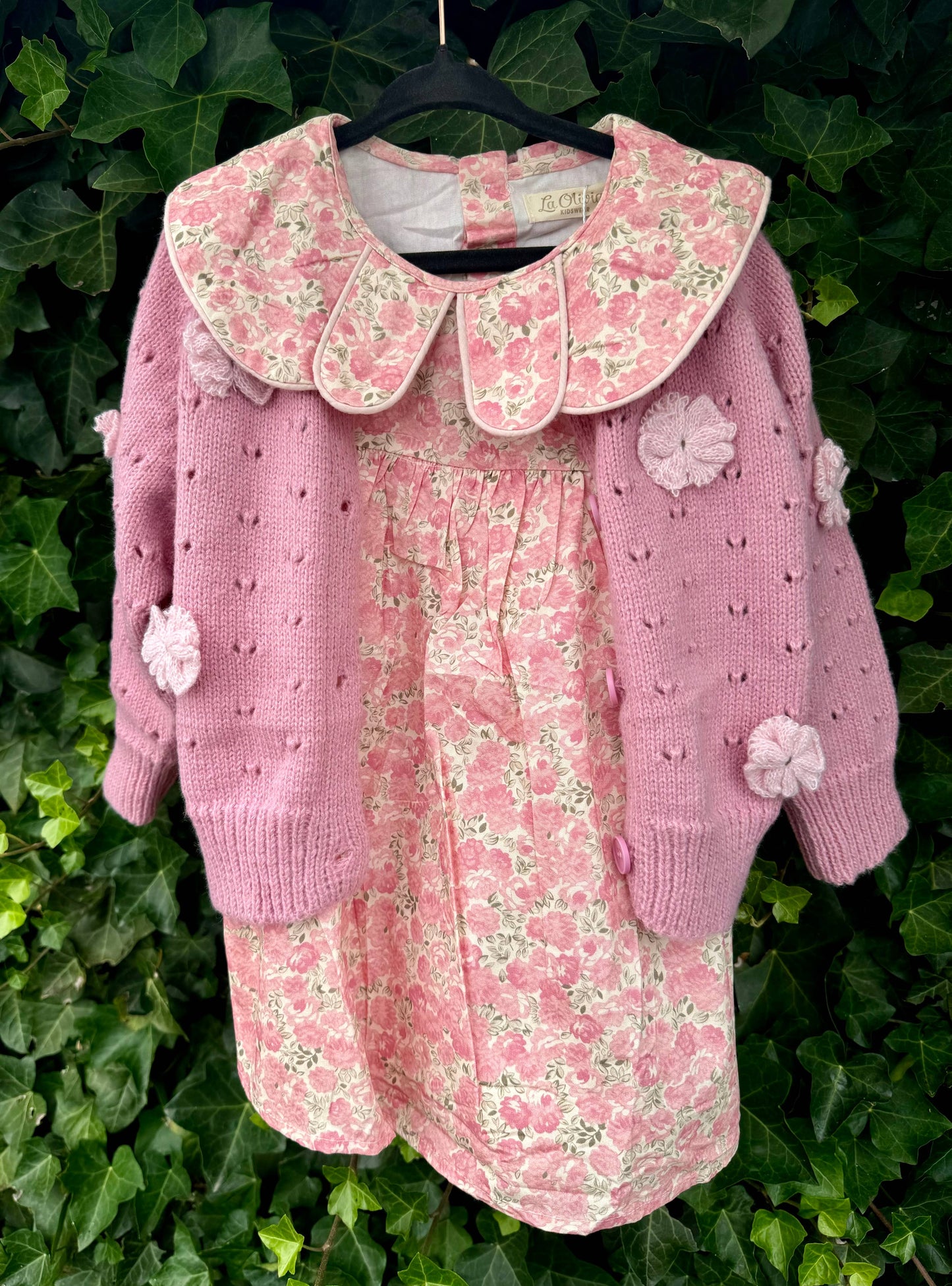 Cardigan rosa Calla