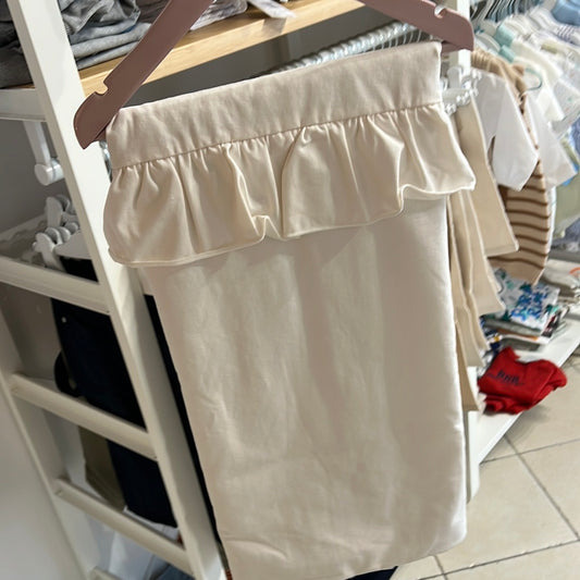 Coperta cotone bielastico Panna