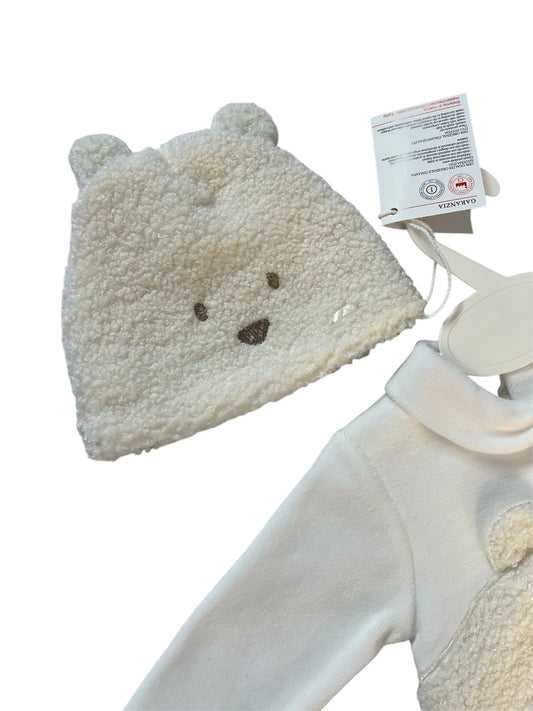 Cappellino Teddy panna