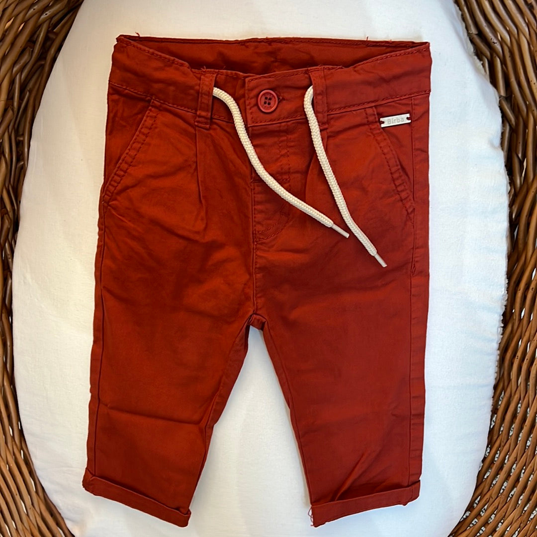 Pantalone rosso Mattone