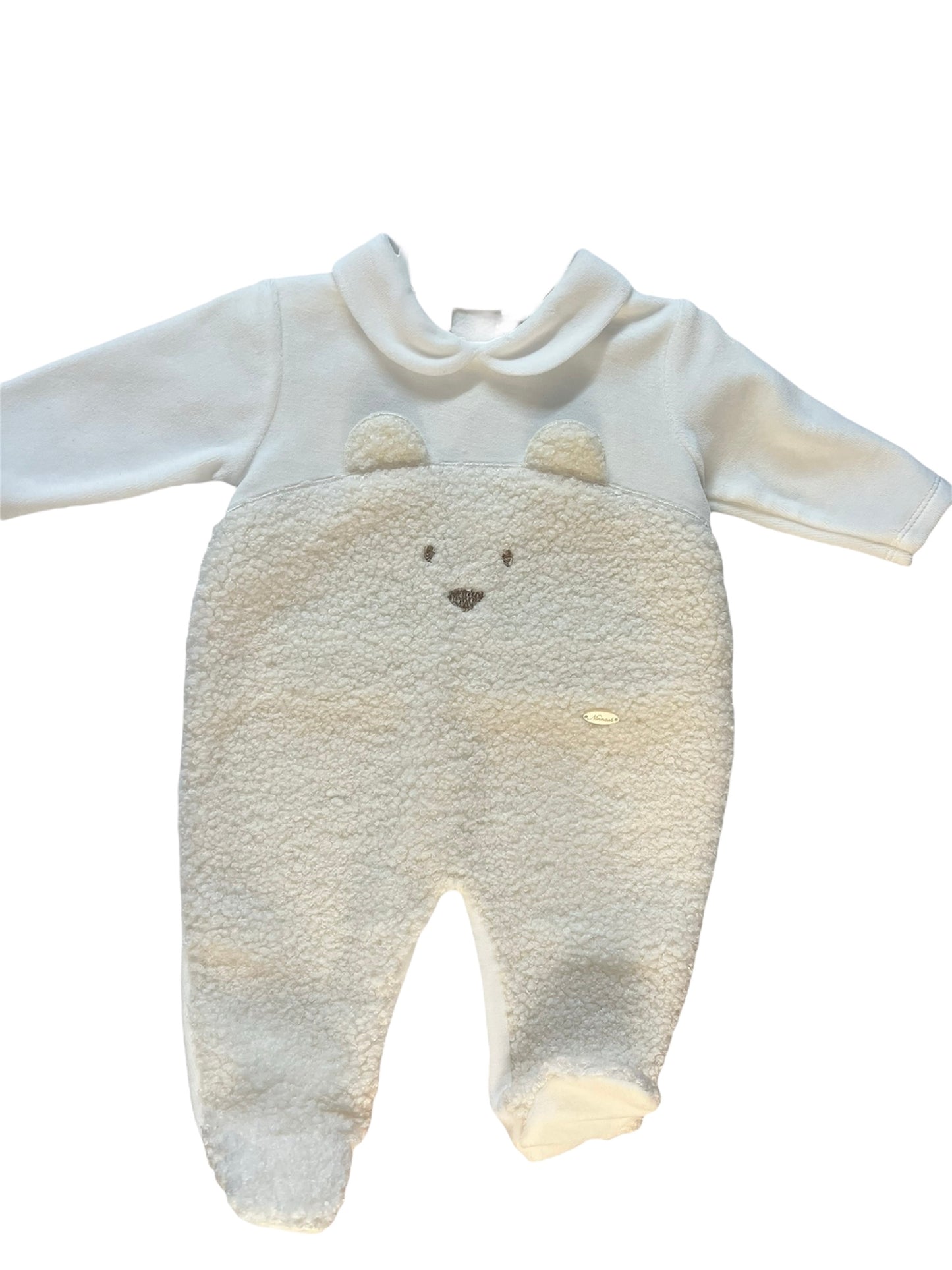 Tutina ciniglia Teddy panna