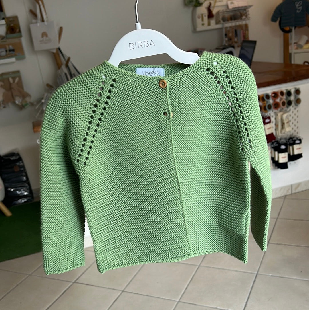 Cardigan yoedu Verde