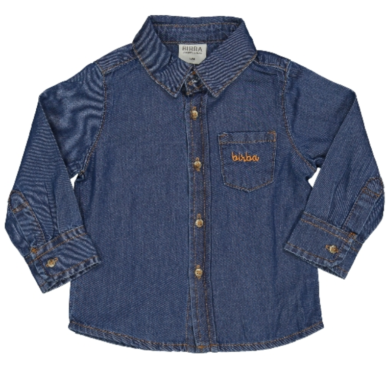 Camicia Jeans Sportiva