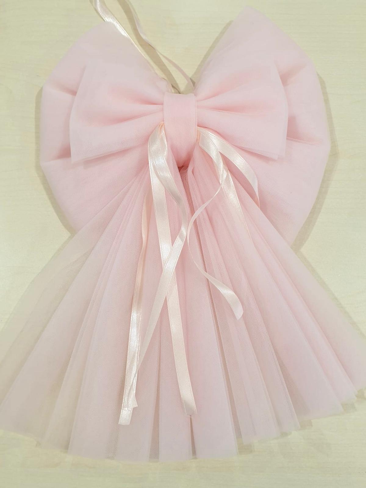 Fiocco Nascita in Tulle Nazareno Gabrielli