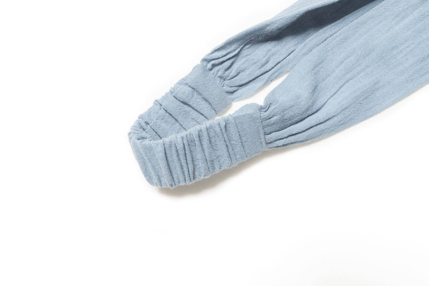 Cerchietto per bambina con fiocco blu