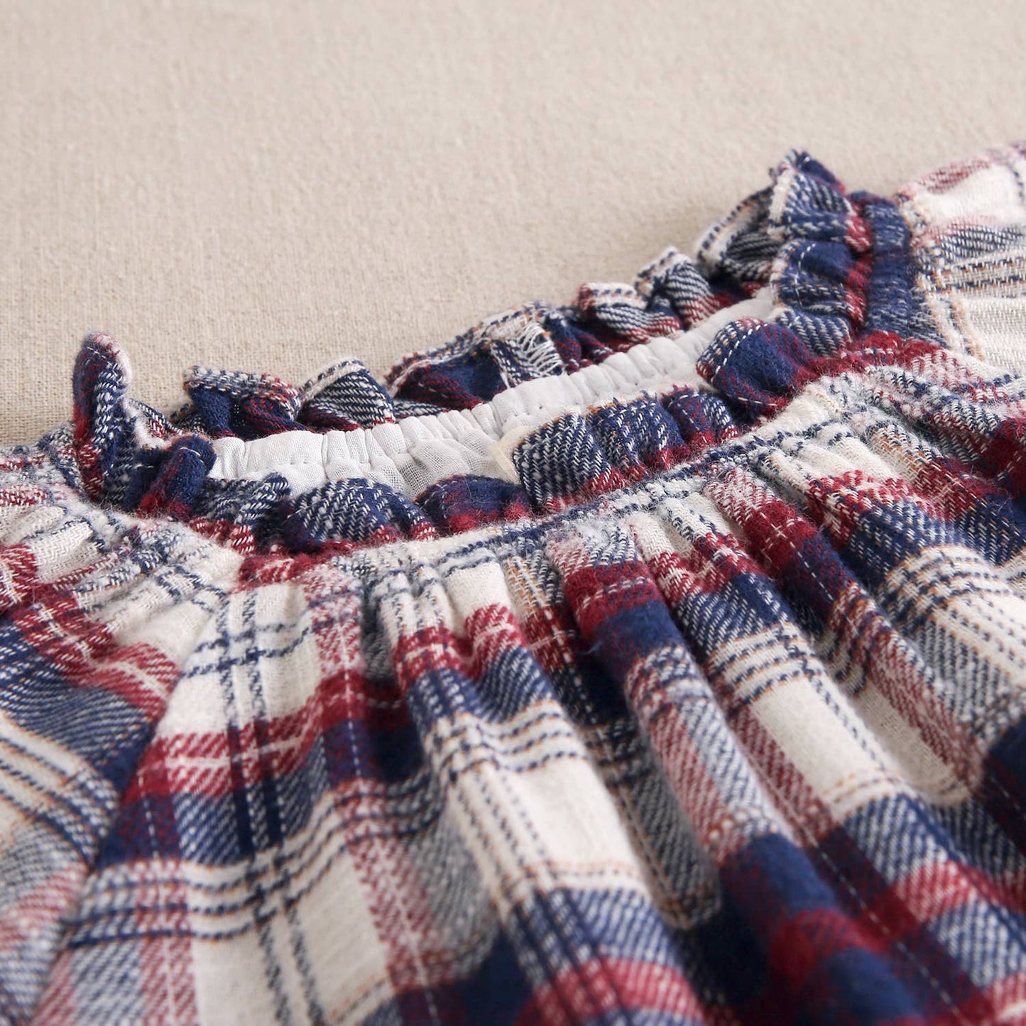 Abito in flanella tartan