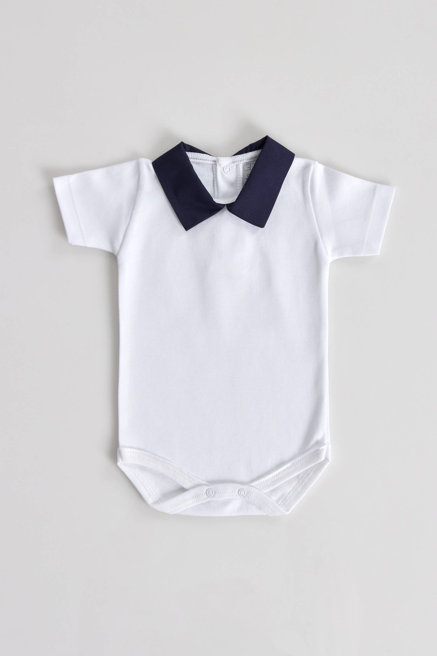 Body a maniche corte con scollo a V in cotone 02