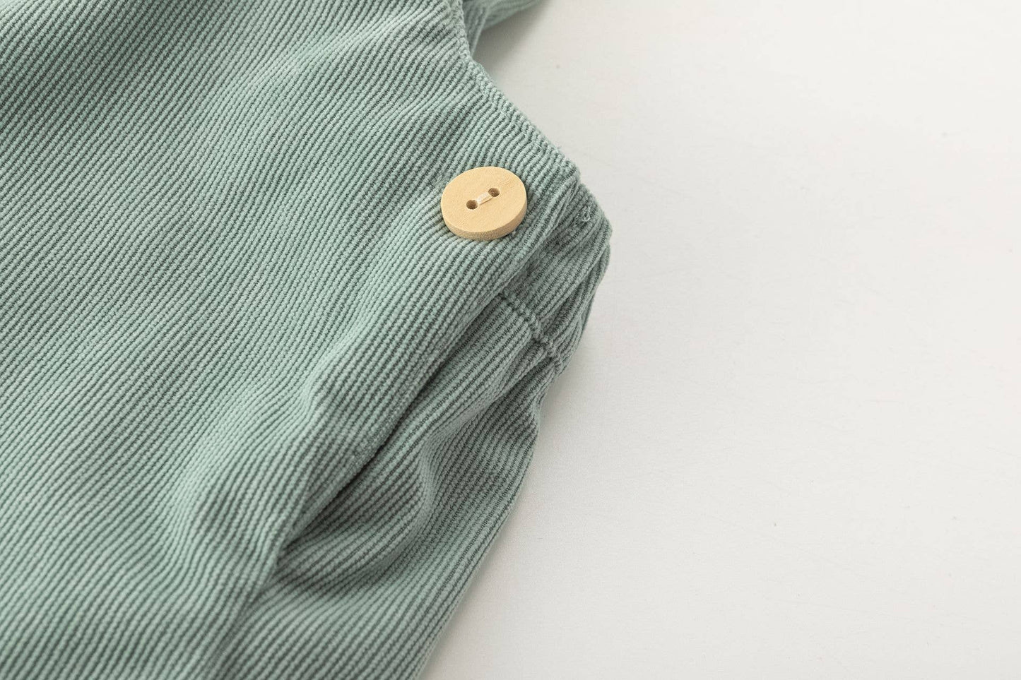 Salopette lunga per bambina in microvelluto JGI95760