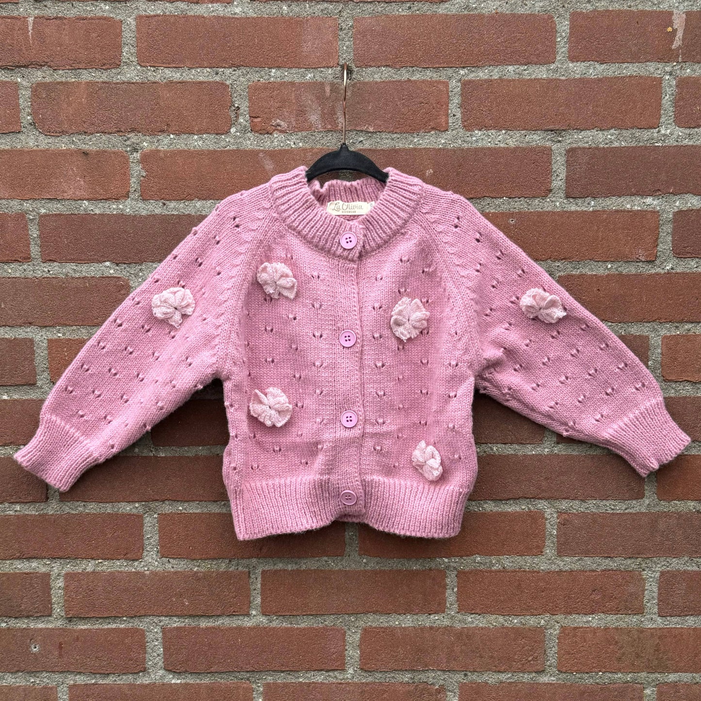 Cardigan rosa Calla