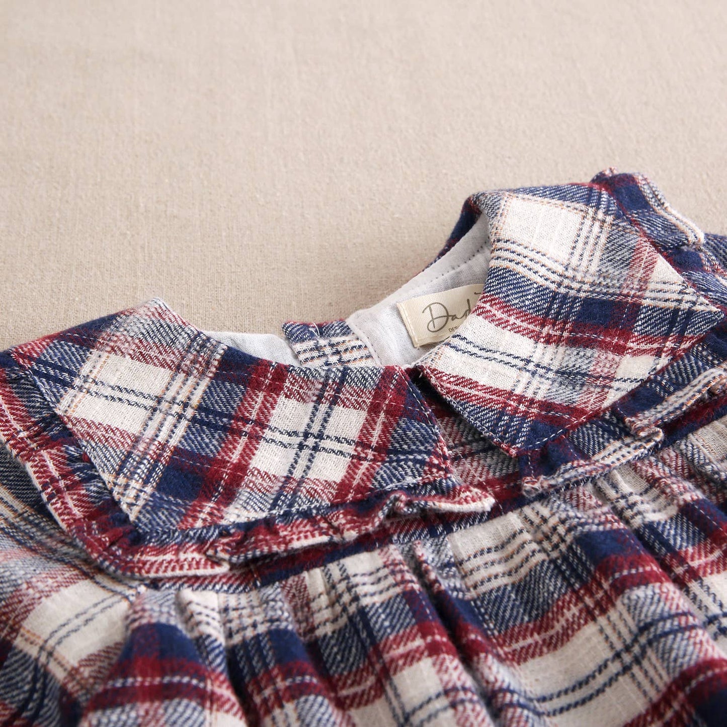 Abito in flanella tartan