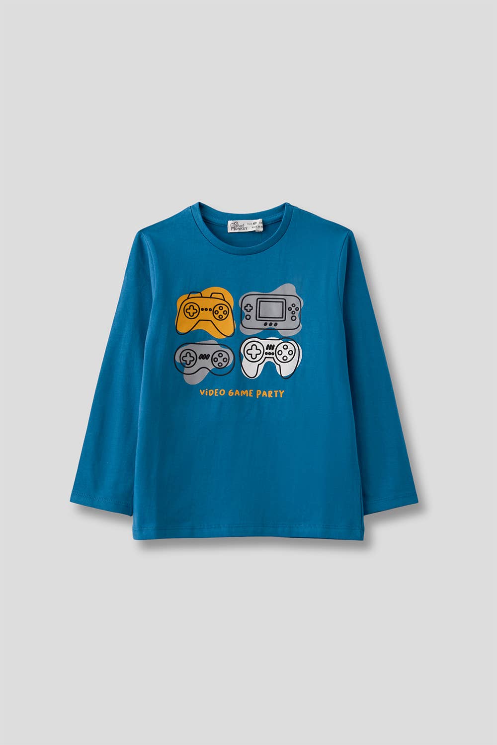 Maglietta Bambino streetmonkey azzurra