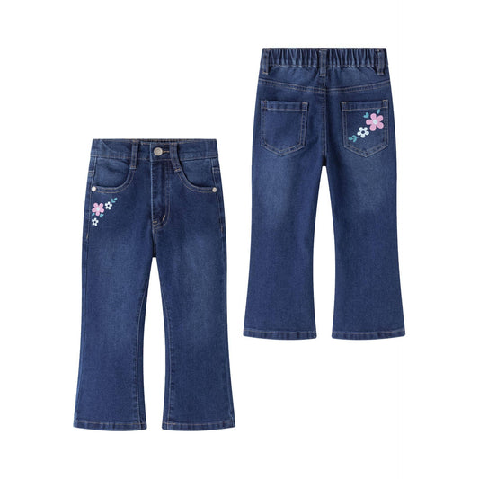 Jeans in denim a zampa