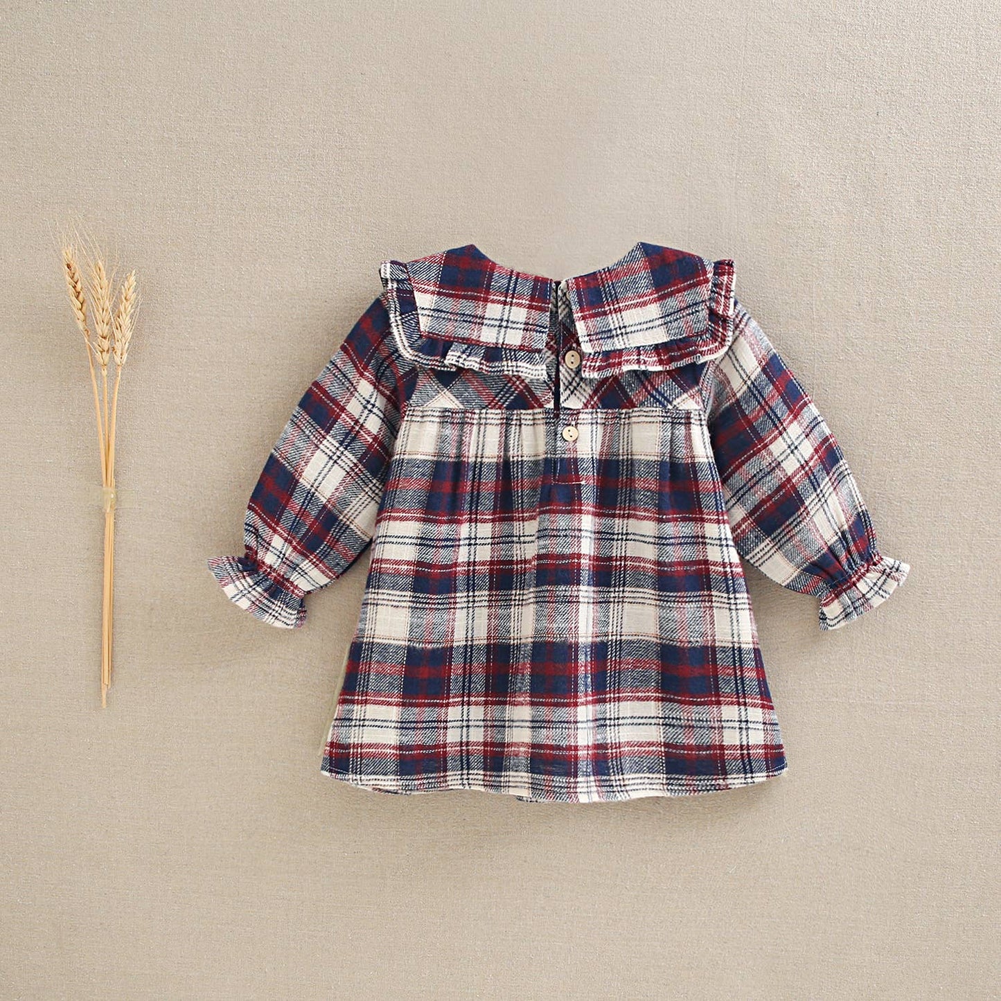 Abito in flanella tartan