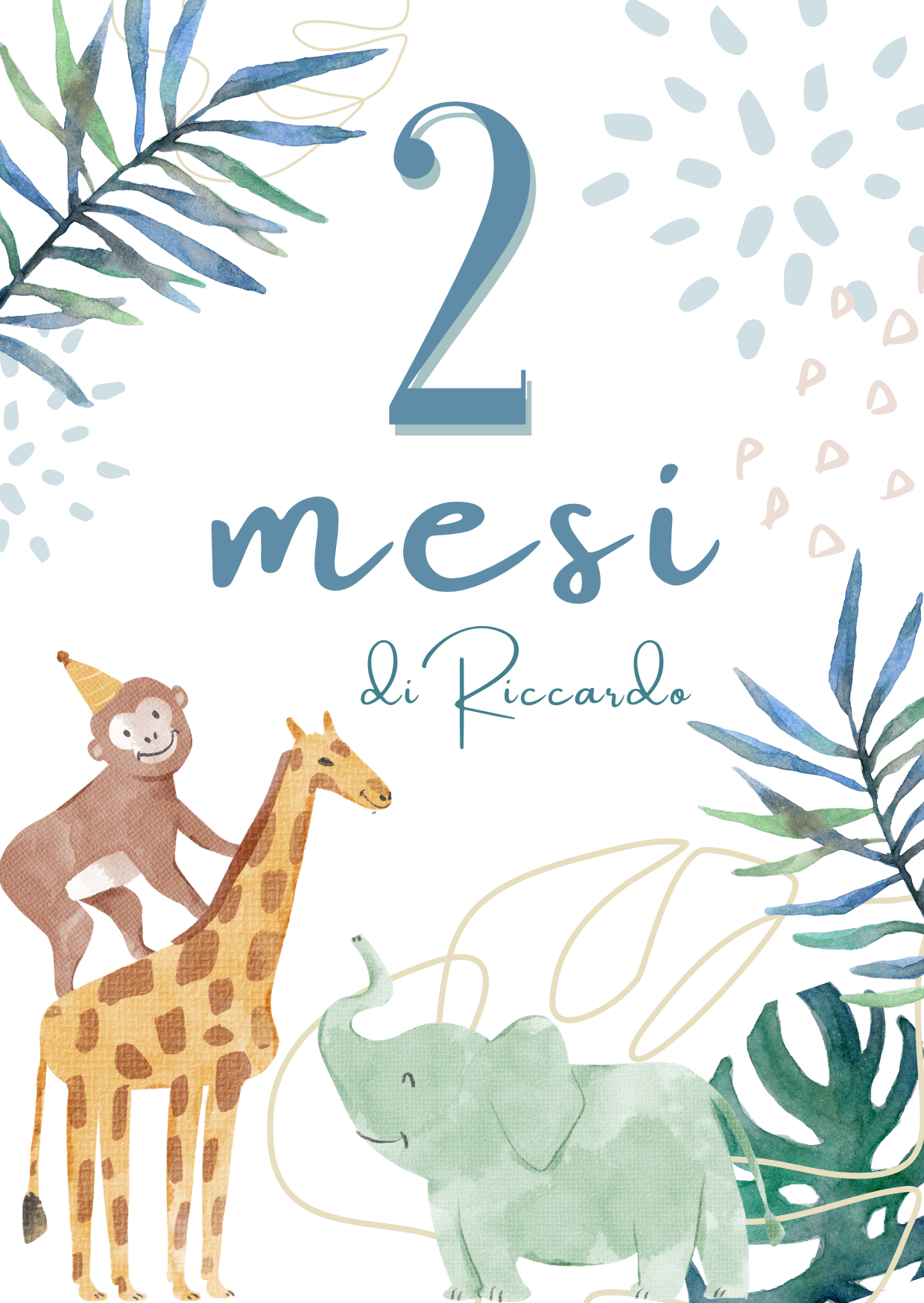 Carte Compi Mese in Cartoncino