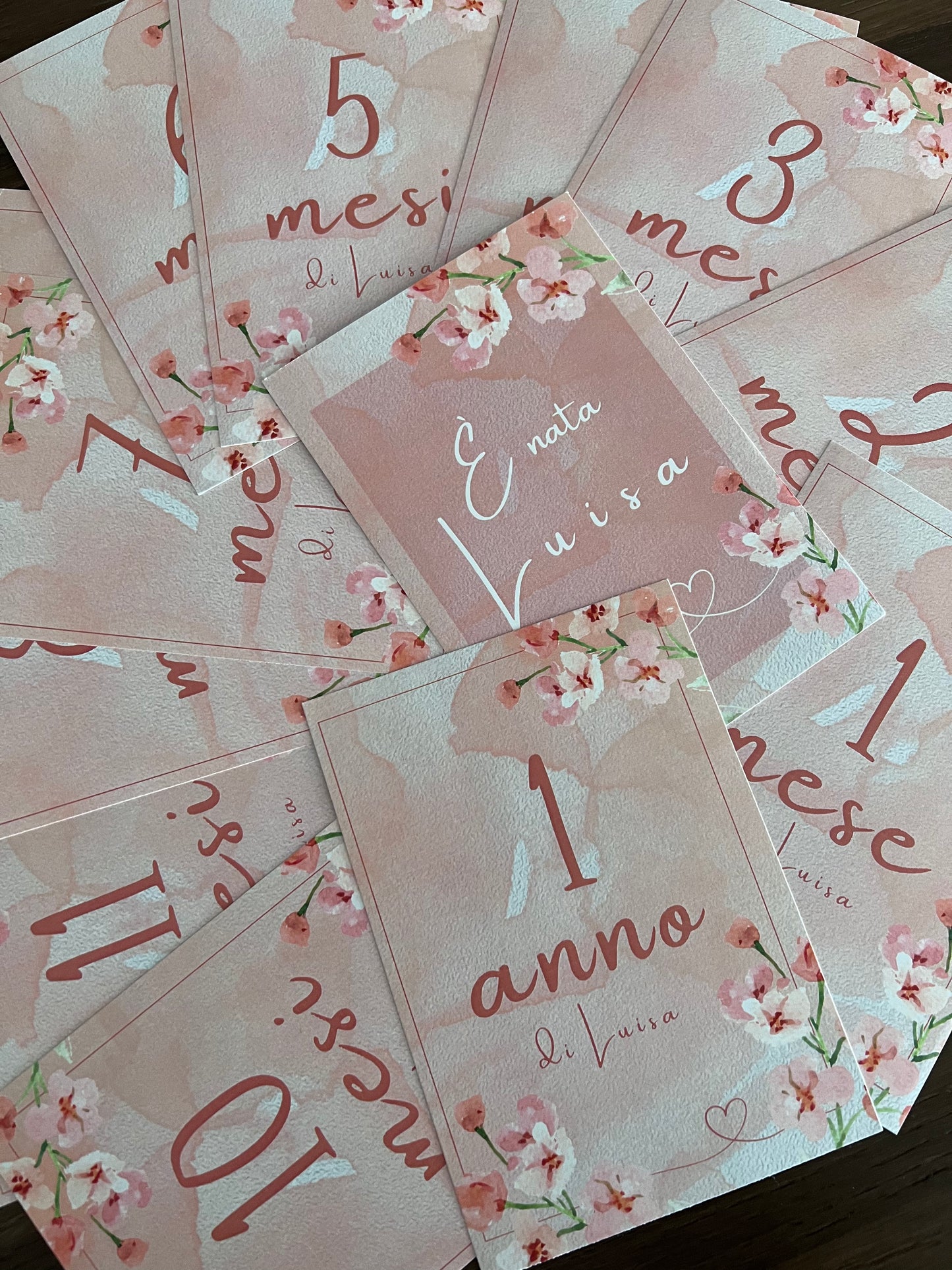 Carte Compi Mese in Cartoncino