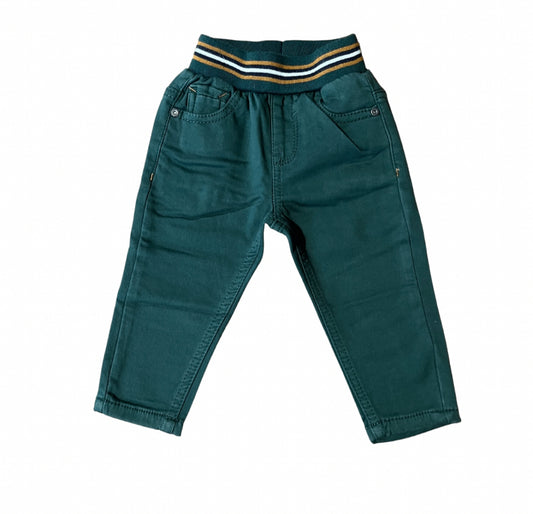 Pantalone Slim Verde