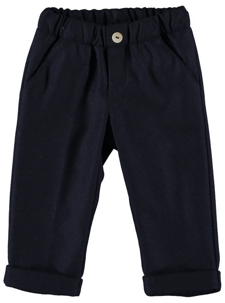 Pantalone Blu Lana